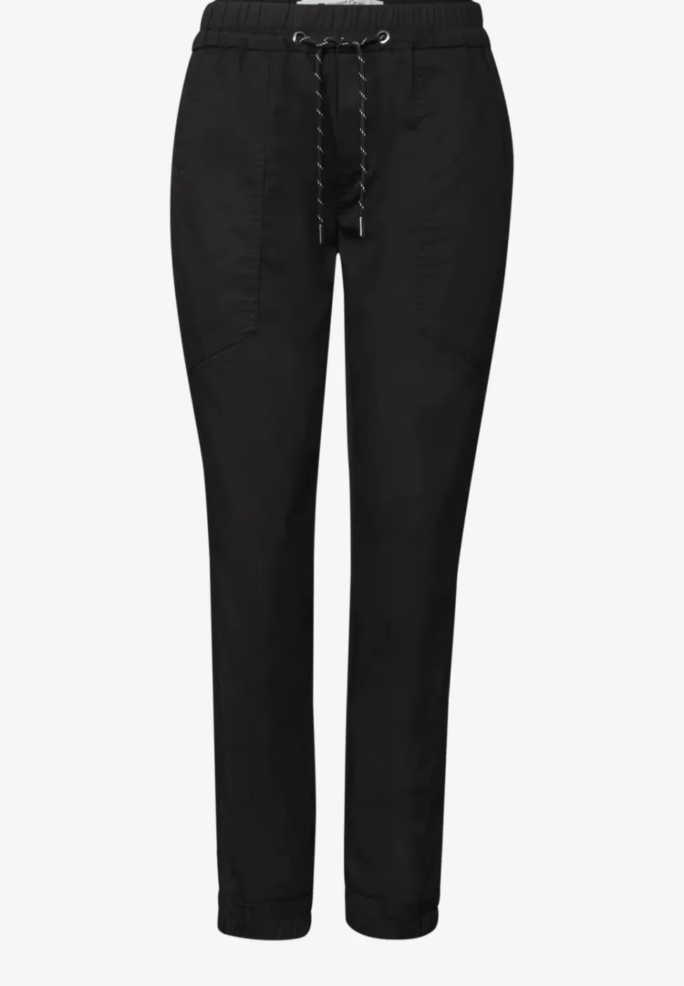 Slim legs broek in een lichtgewicht stof