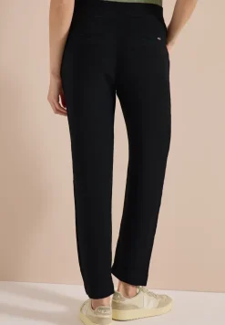 Slim Legs broek in Loose Fit met structuur