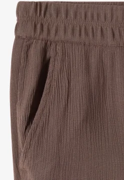 Slim Legs broek in Loose Fit met structuur