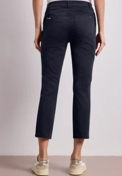 7/8 Slim Legs broek in satijnlook