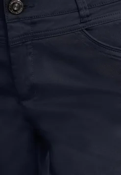 7/8 Slim Legs broek in satijnlook