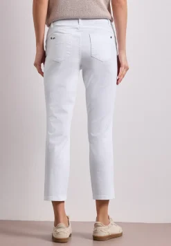 7/8 Slim Legs broek in satijnlook