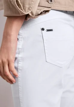7/8 Slim Legs broek in satijnlook
