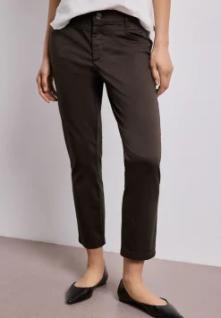 7/8 Slim Legs broek in satijnlook