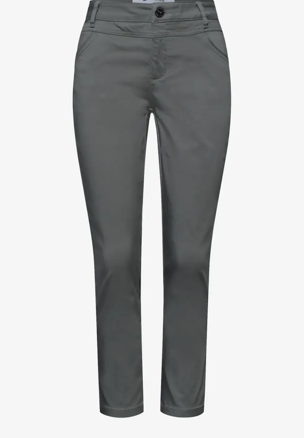 7/8 Slim Legs broek in satijnlook