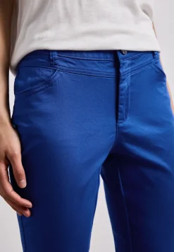 7/8 Slim Legs broek in satijnlook