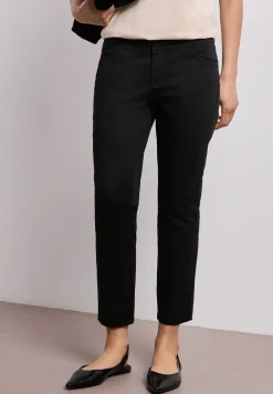 7/8 Slim Legs broek in satijnlook