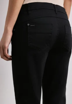 7/8 Slim Legs broek in satijnlook