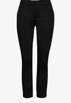 7/8 Slim Legs broek in satijnlook