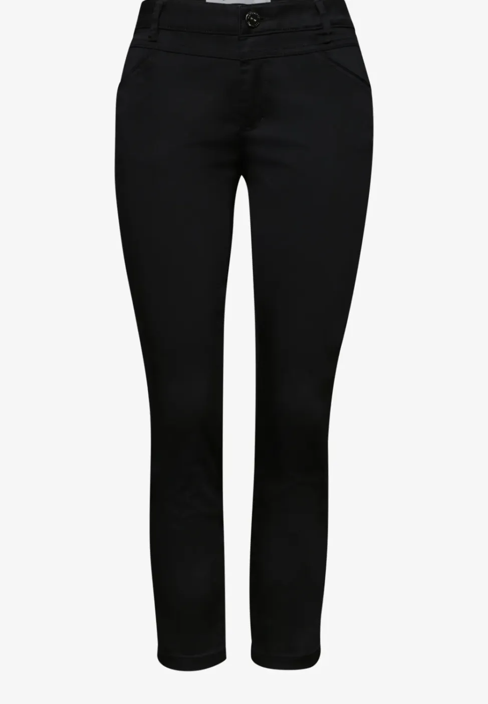 7/8 Slim Legs broek in satijnlook