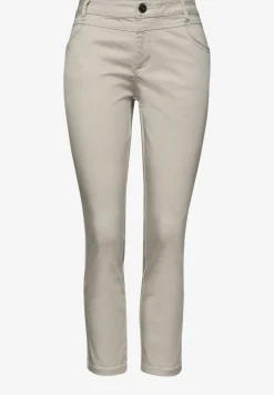 7/8 Slim Legs broek in satijnlook