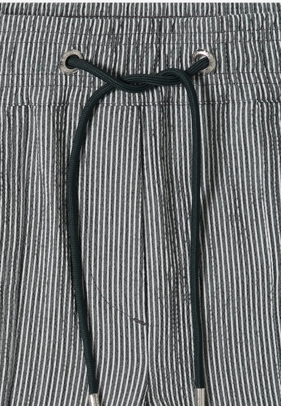 Slim legs broek in seersucker kwaliteit