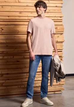 Slub Shirt in een gewassen look