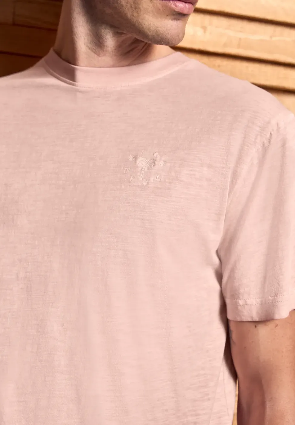 Slub Shirt in een gewassen look