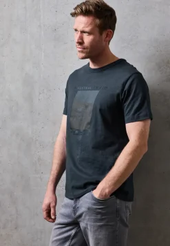 Slub Shirt met fotoprint