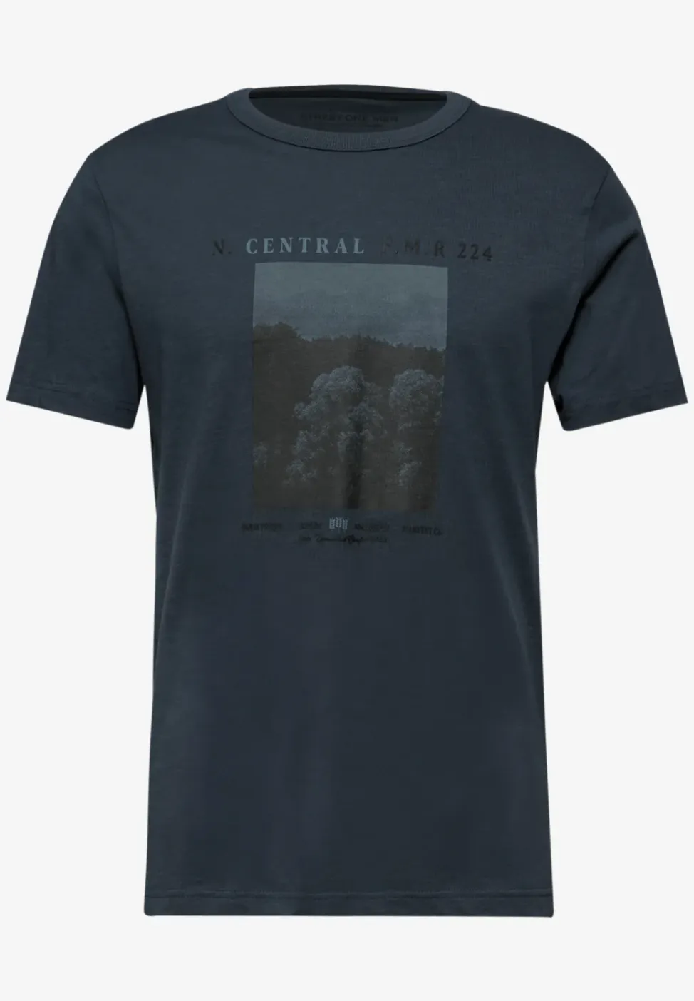 Slub Shirt met fotoprint