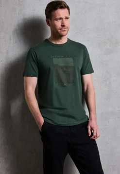 Slub Shirt met fotoprint
