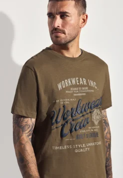 Slub Shirt met tekst