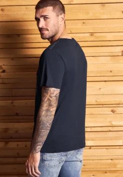 Slub Shirt met tekst