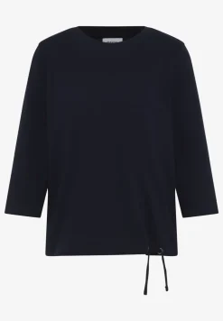 Slub Shirt met ronde hals
