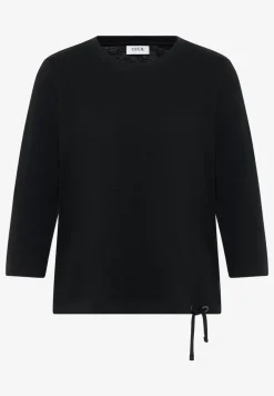 Slub Shirt met ronde hals