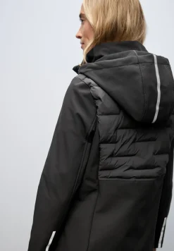 Softshell jas met details