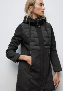 Softshell jas met details