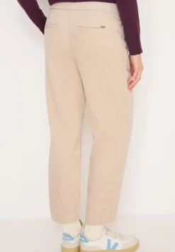 Sportieve loose fit corduroy broek