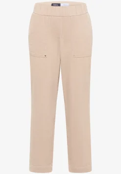 Sportieve loose fit corduroy broek
