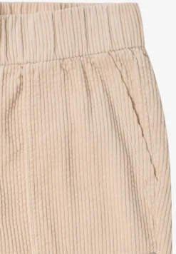 Sportieve loose fit corduroy broek