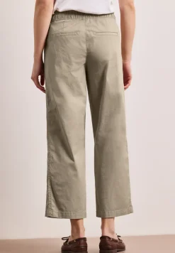 Straight Legs broek in paper touch stof