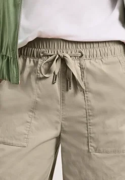 Straight Legs broek in paper touch stof