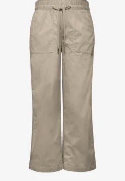 Straight Legs broek in paper touch stof