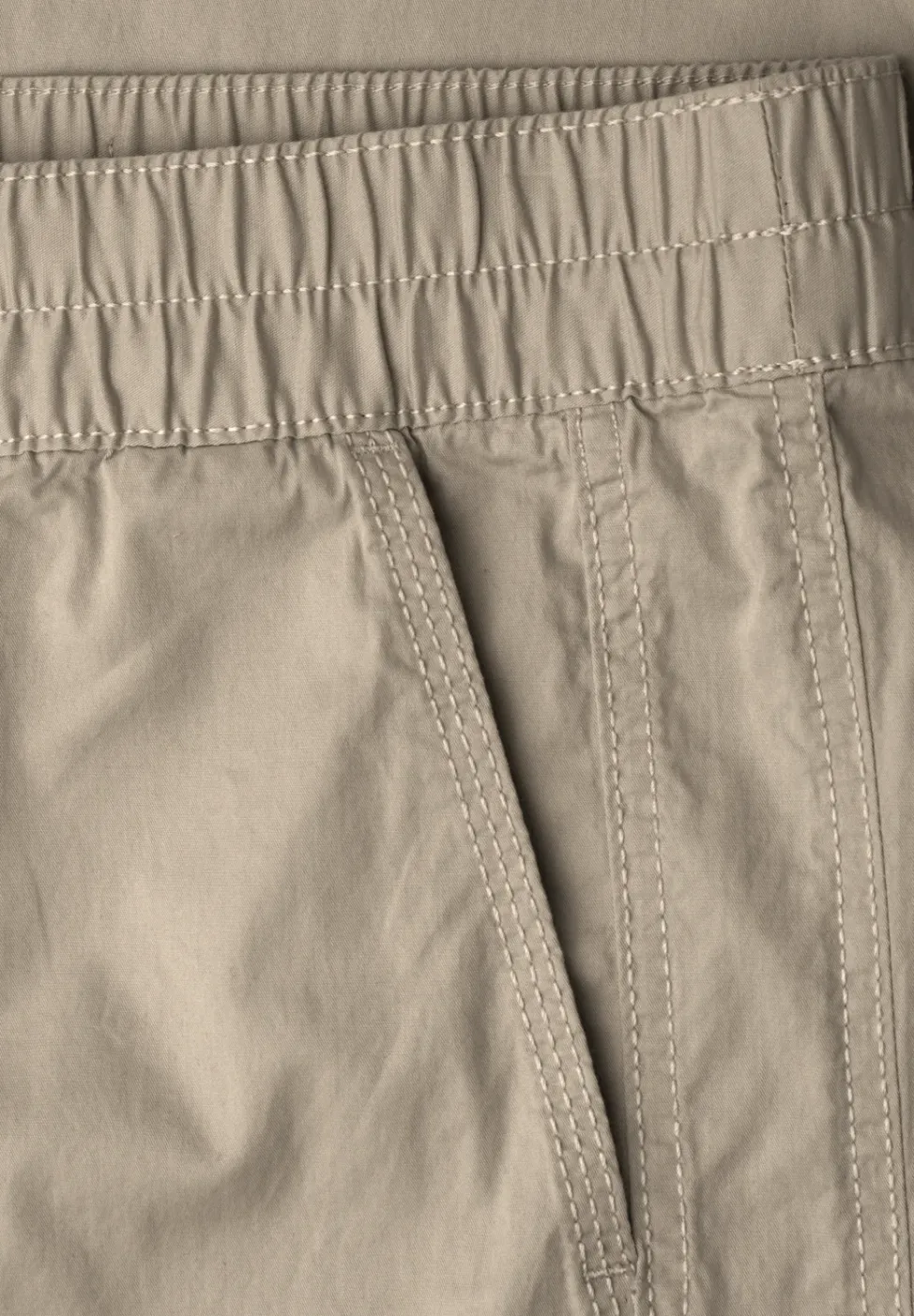 Straight Legs broek in paper touch stof