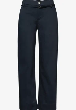 Straight Legs broek met riemdetail