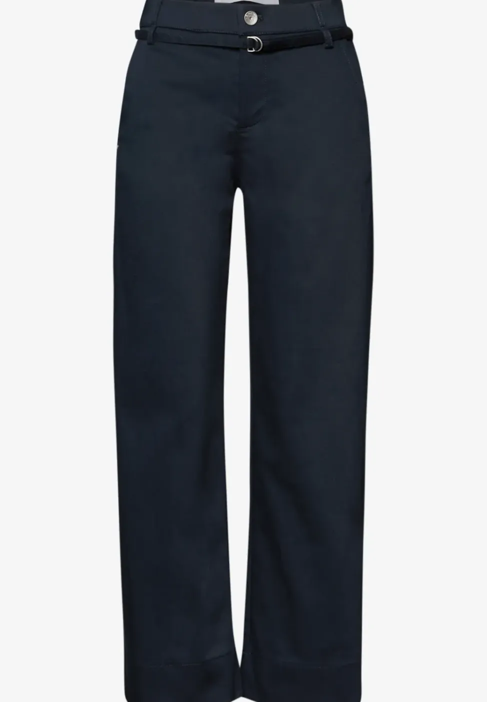 Straight Legs broek met riemdetail