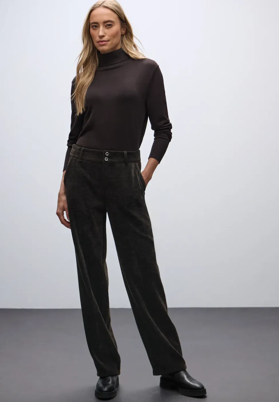 Straight Legs corduroy broek