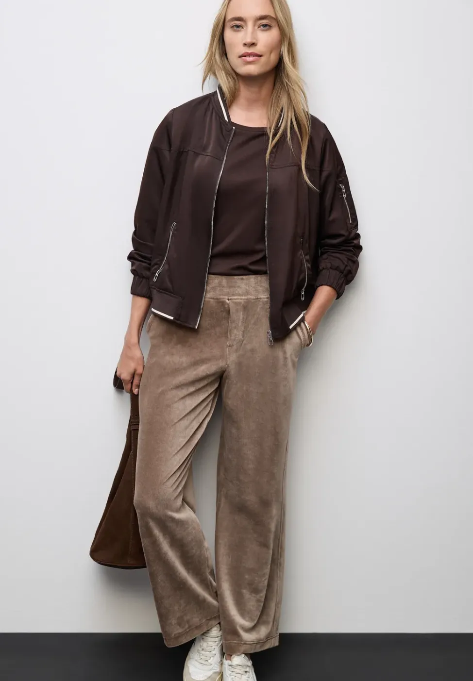Straight Legs corduroy broek