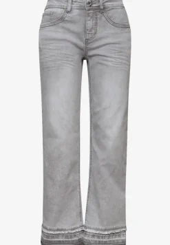 Straight Legs jeans met decoratieve zoom