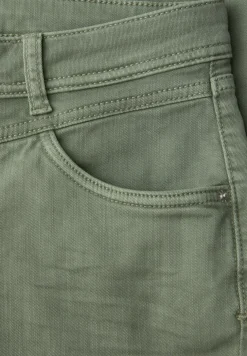 Straight Legs jeans met franje aan de zoom