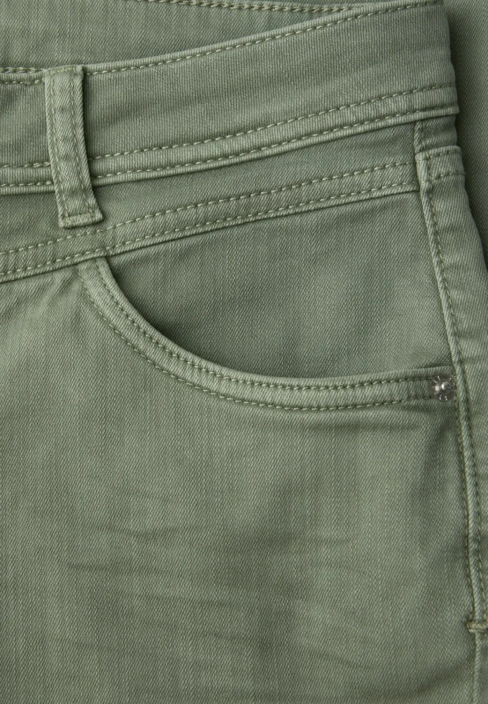 Straight Legs jeans met franje aan de zoom