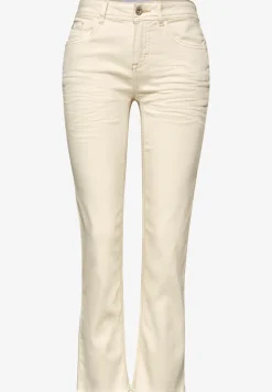 Straight Legs jeans met open zoom