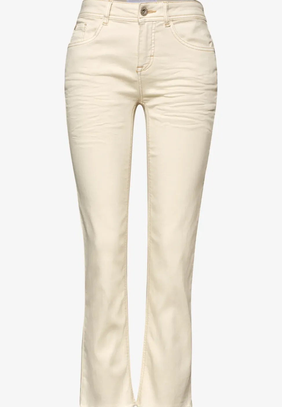 Straight Legs jeans met open zoom