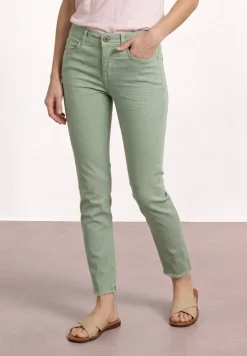 Straight Legs jeans met open zoom