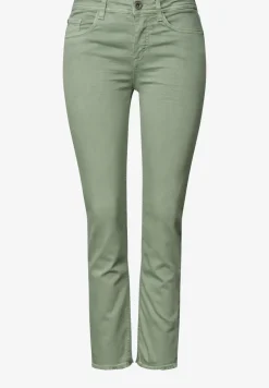 Straight Legs jeans met open zoom