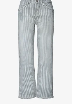 Straight Legs jeans met strepen