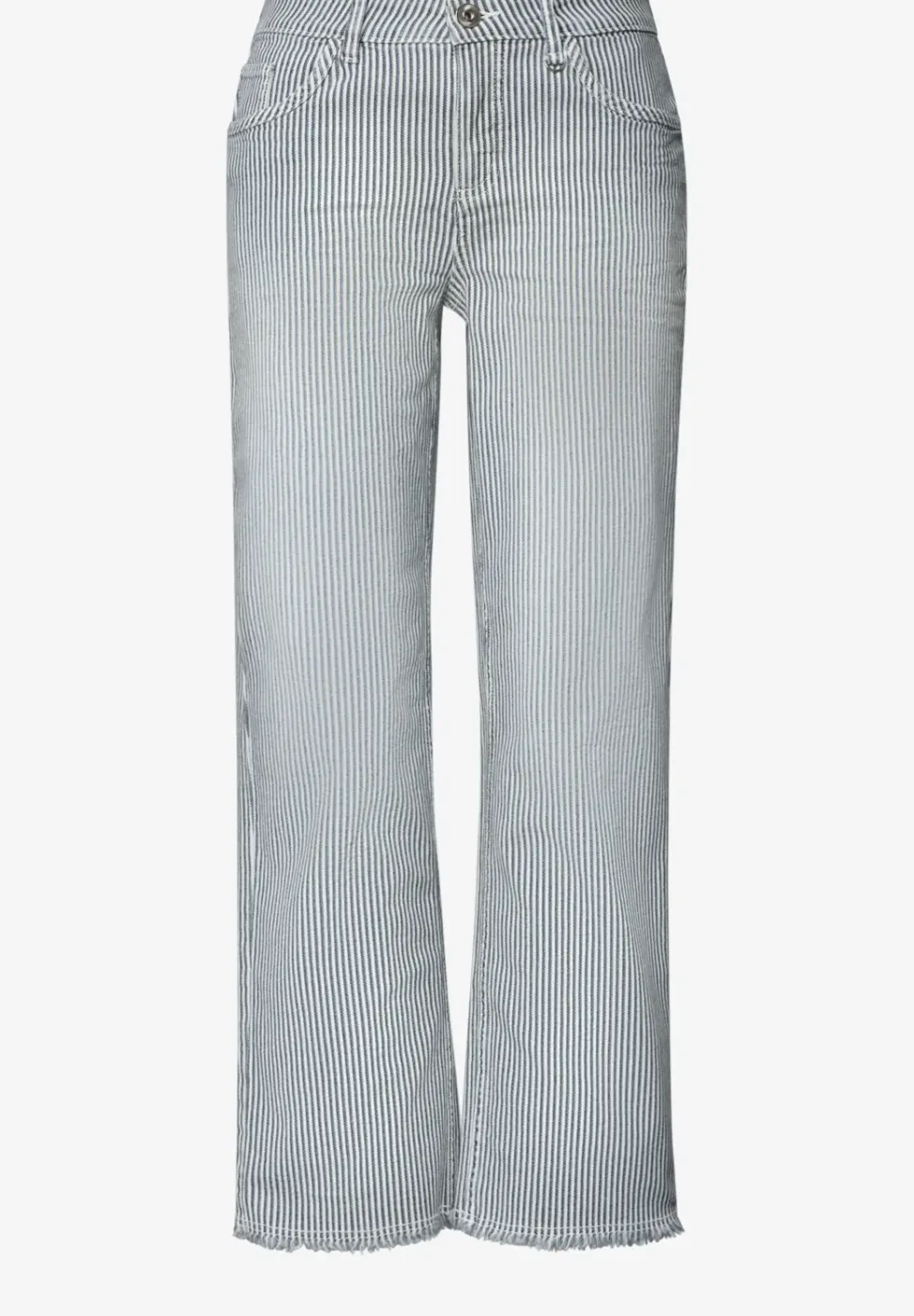 Straight Legs jeans met strepen