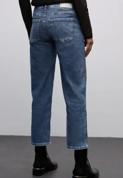 Straight Legs jeans met tape