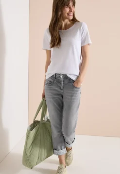 Straight Legs jeans met zoomdetail