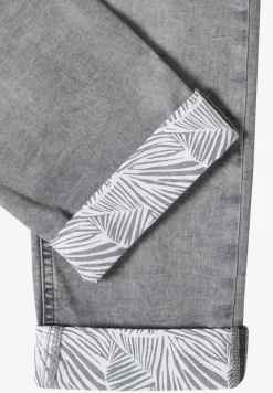 Straight Legs jeans met zoomdetail